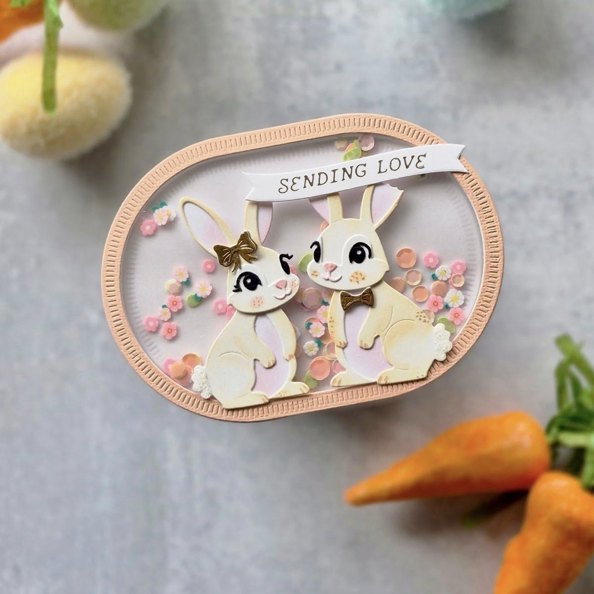 Chocolate Easter Bunny Die