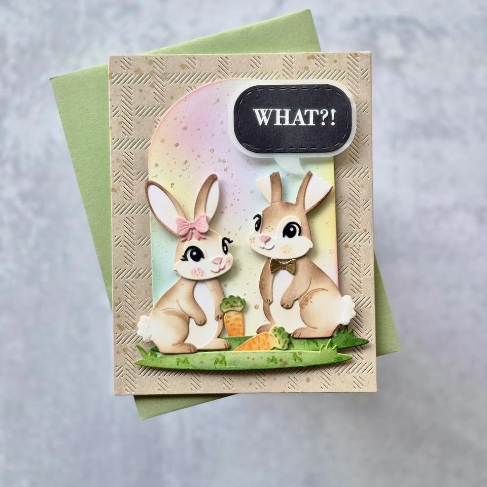 Chocolate Easter Bunny Die