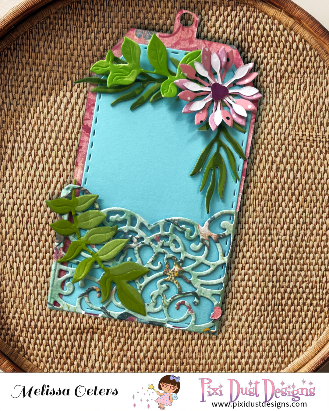 Filigree Pocket Tag Die