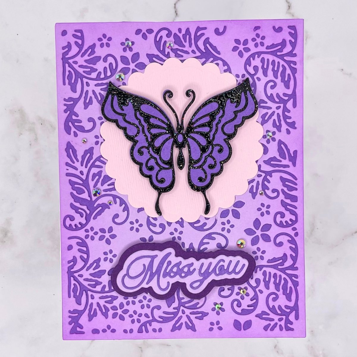 Blooming Flourish Background Die