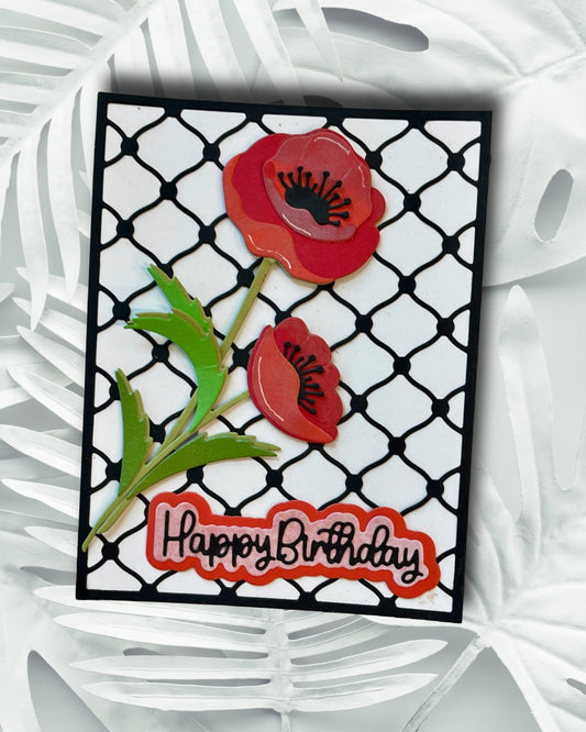 Elegant Lattice Cover Die