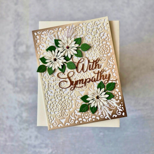 Blooming Flourish Background Die