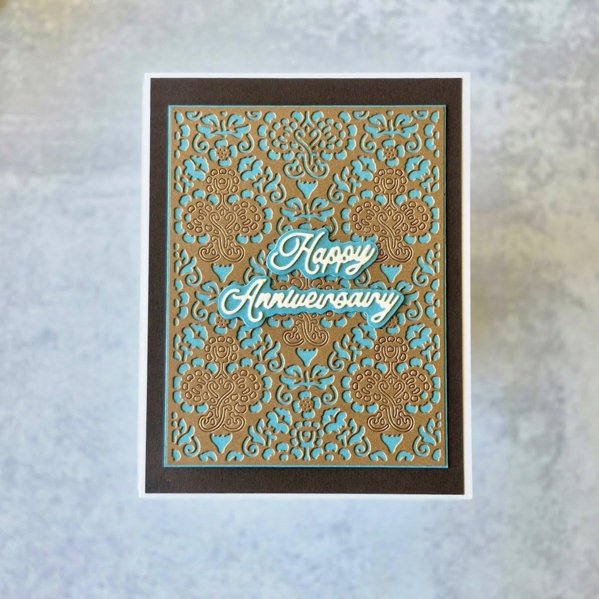 Damask Background Die