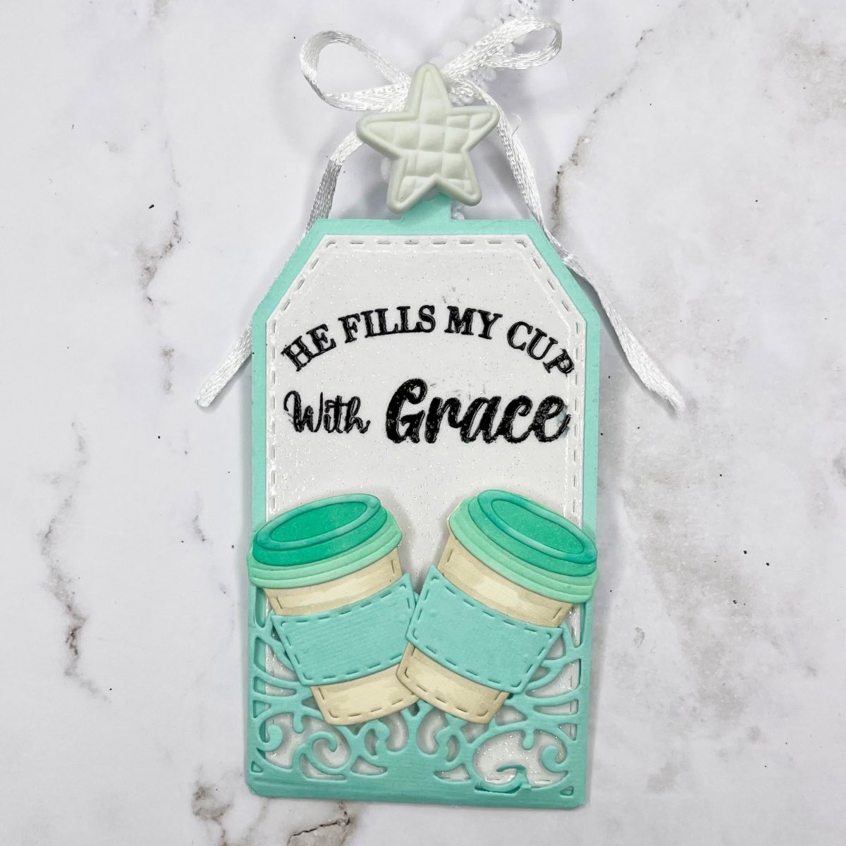 He Fills my Cup with Grace Die