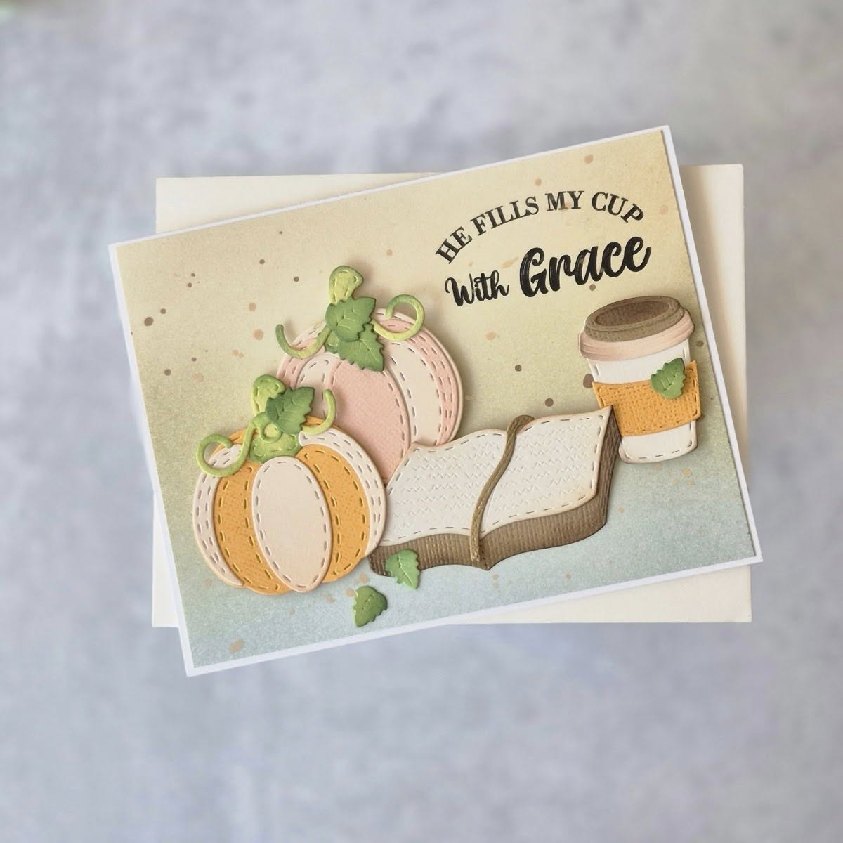 He Fills my Cup with Grace Die