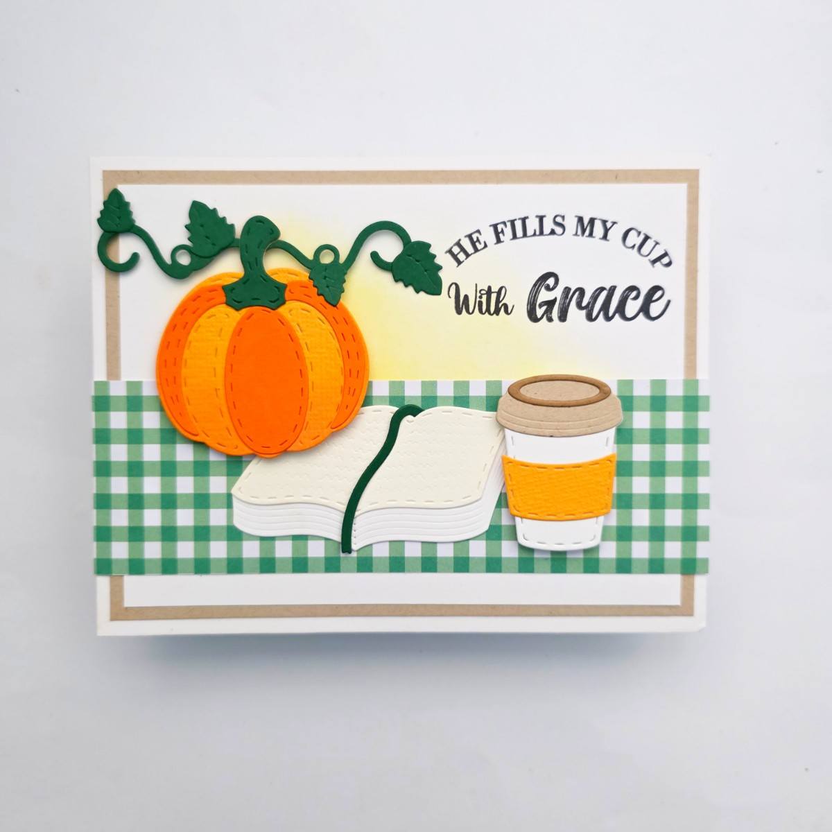 He Fills my Cup with Grace Die