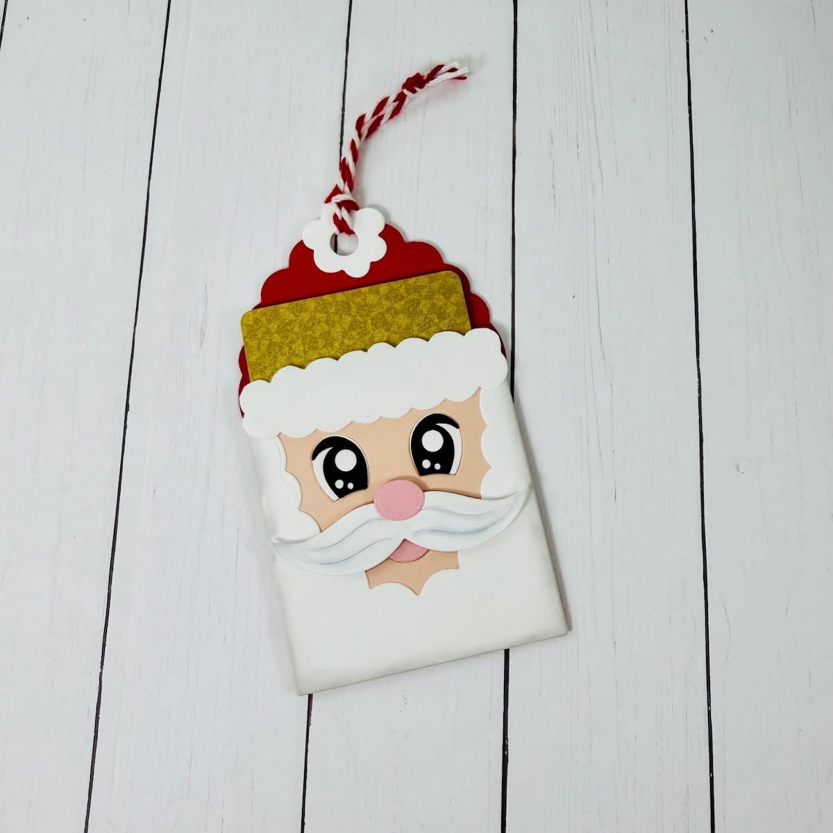 Santa Pocket Tag