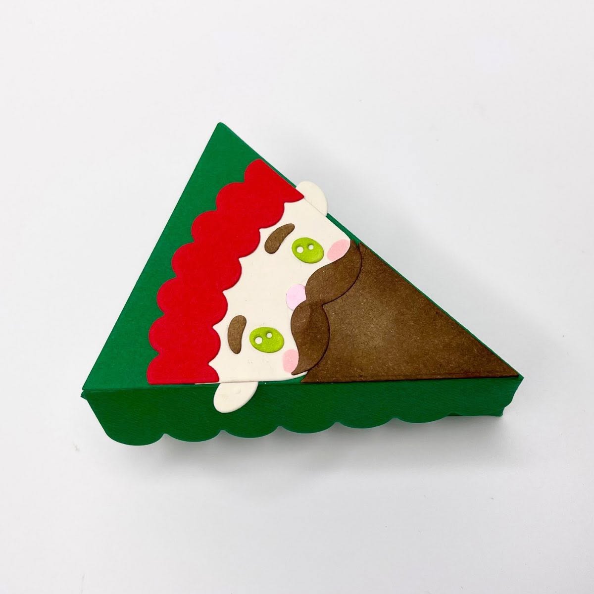 Santa and Reindeer Cake Layer