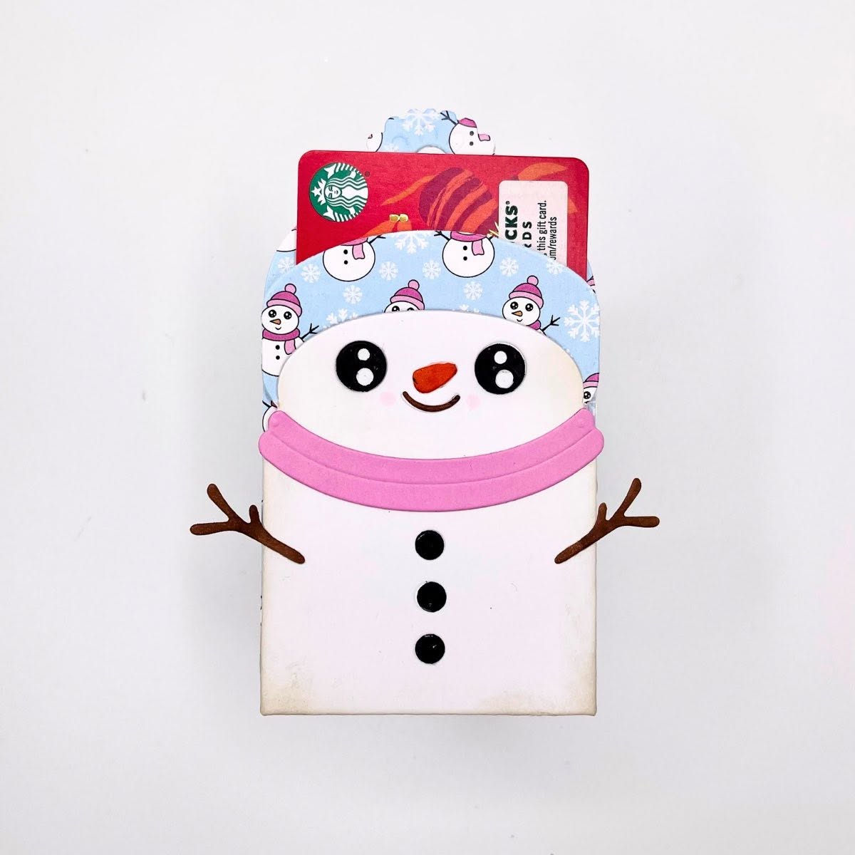 Snowman Pocket Tag