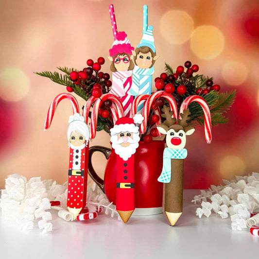 Christmas Cane Companion Die