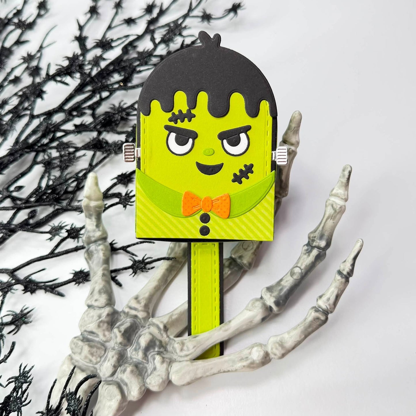Frank and Pumpkin popsicle Add-on Dies