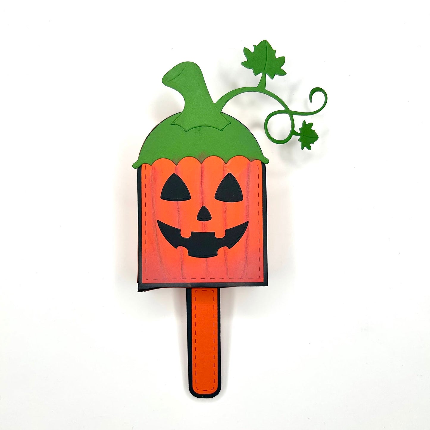 Frank and Pumpkin popsicle Add-on Dies