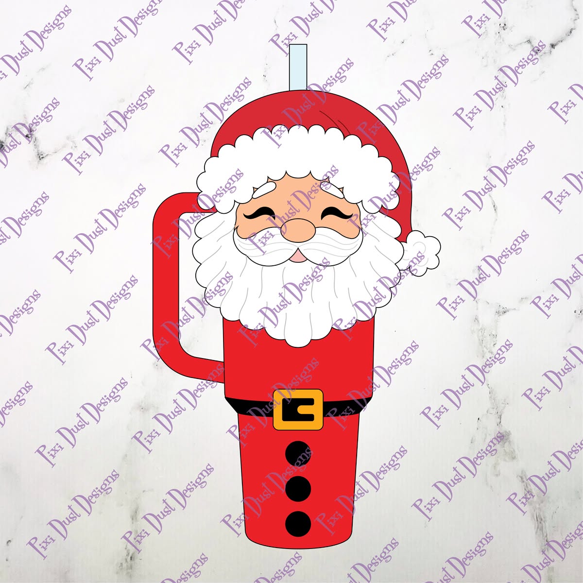 Santa Tumbler Add-on Die