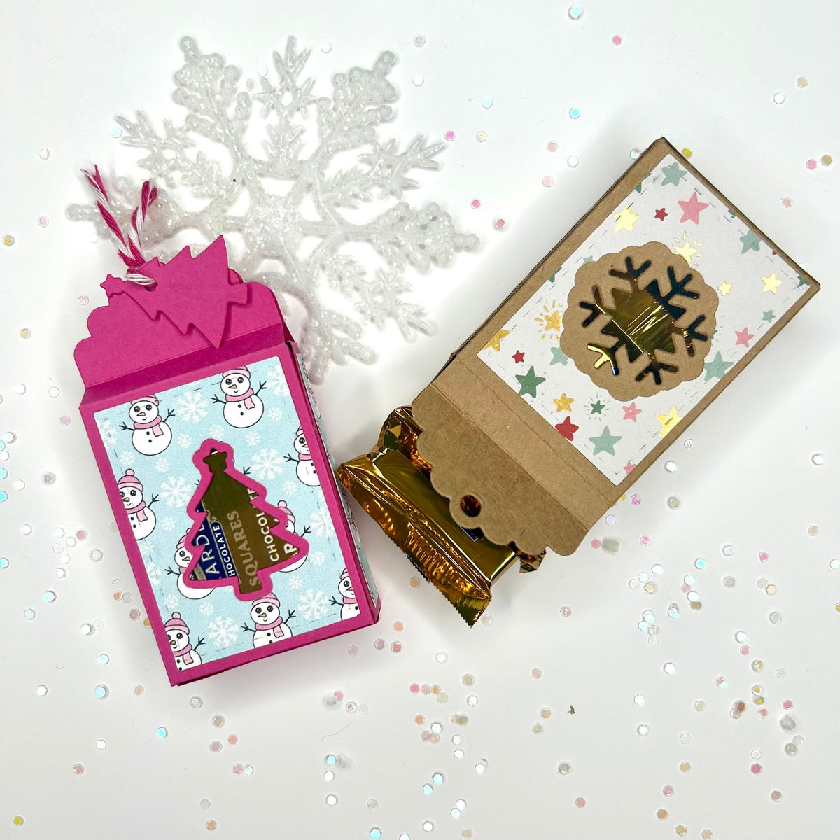 Holiday Tag Box Die
