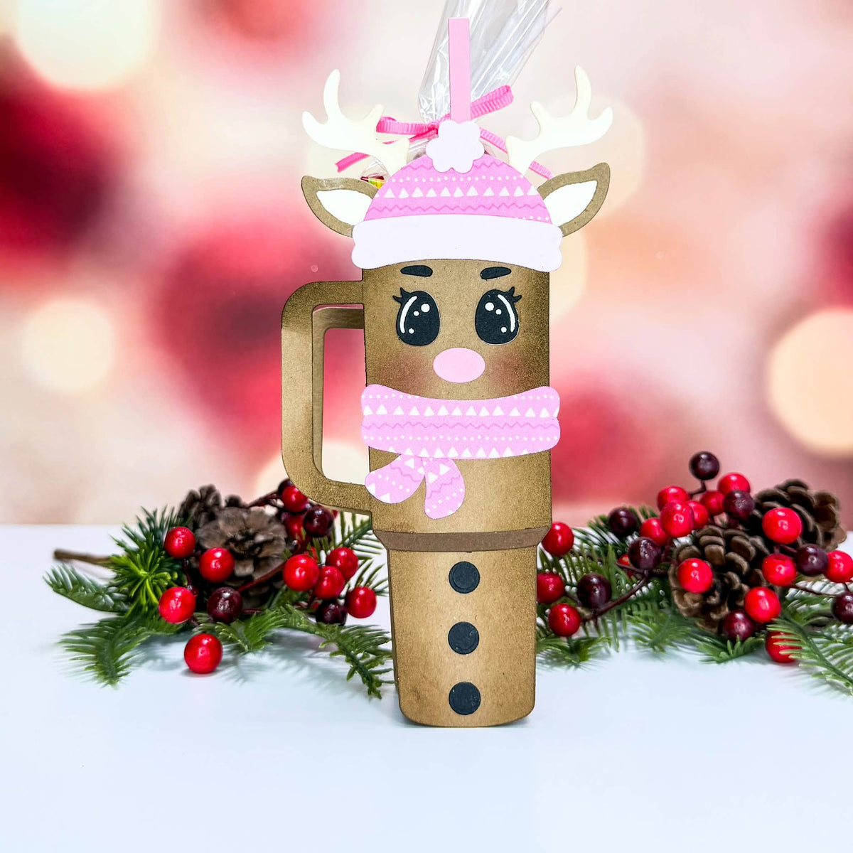 Reindeer Tumbler Add-on Die