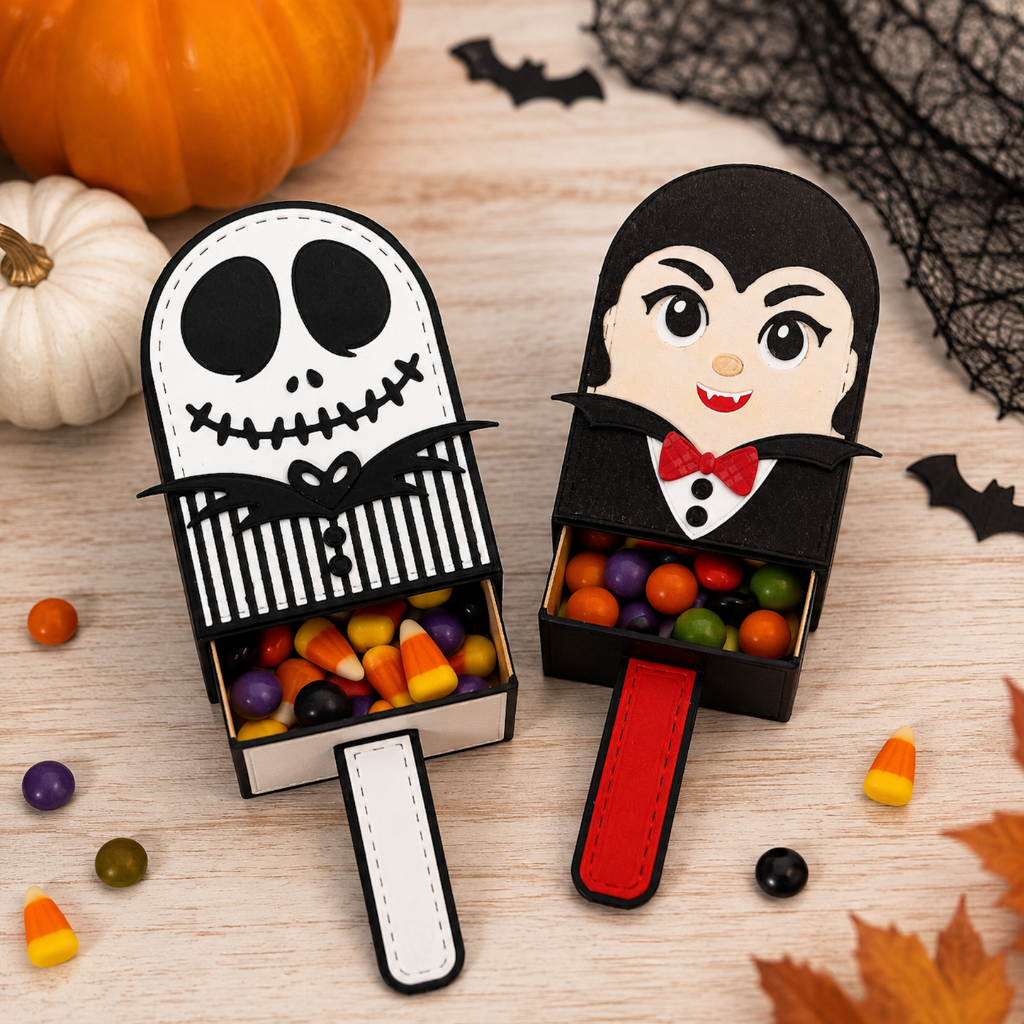 Jack and Dracula popsicle add-on Die