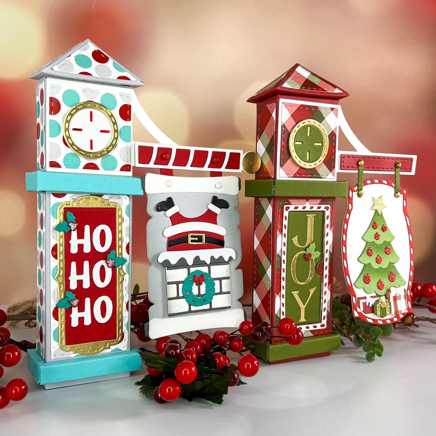 Grandfather Clock, Christmas Chimney and Christmas Tree add-on bundle