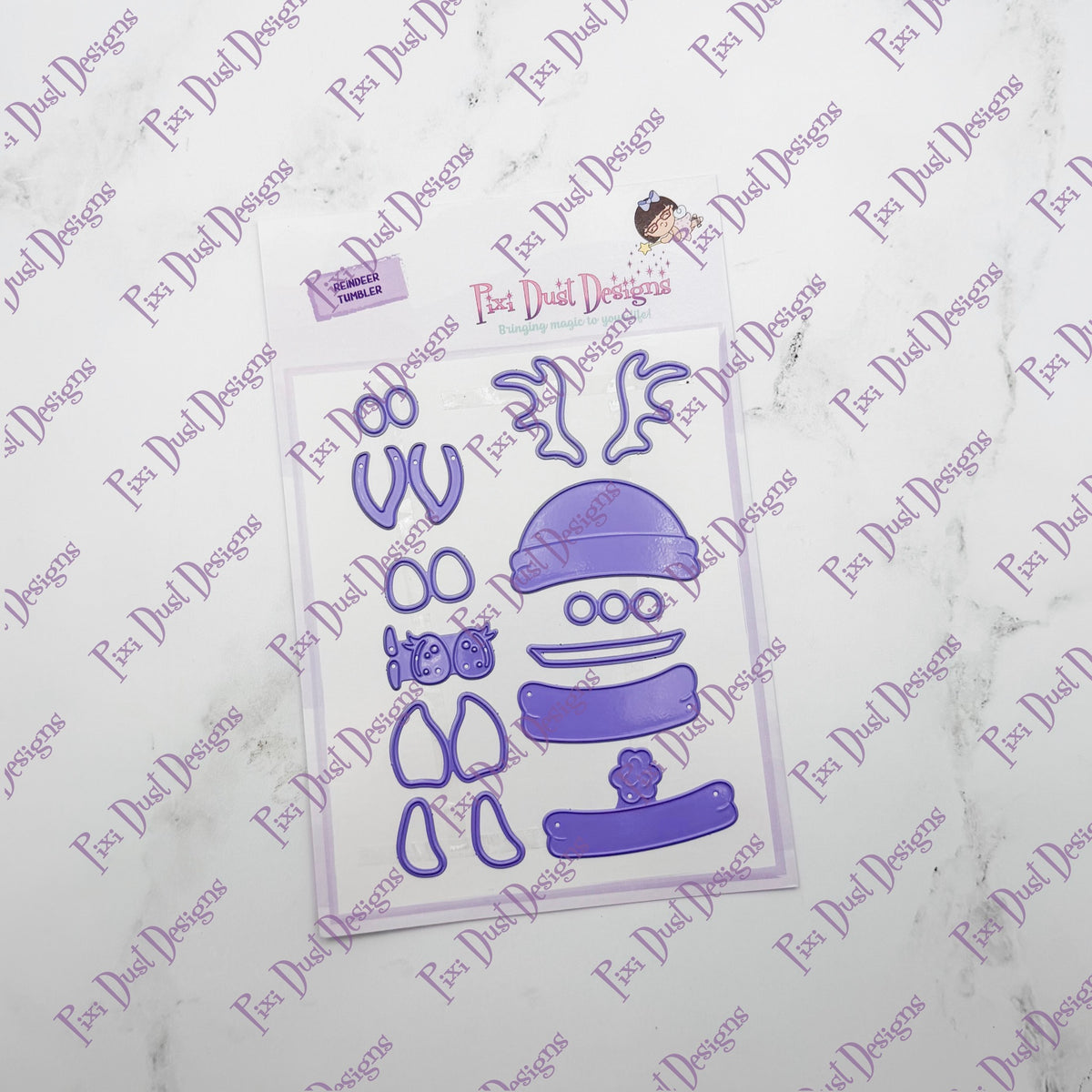 Reindeer Tumbler Add-on Die