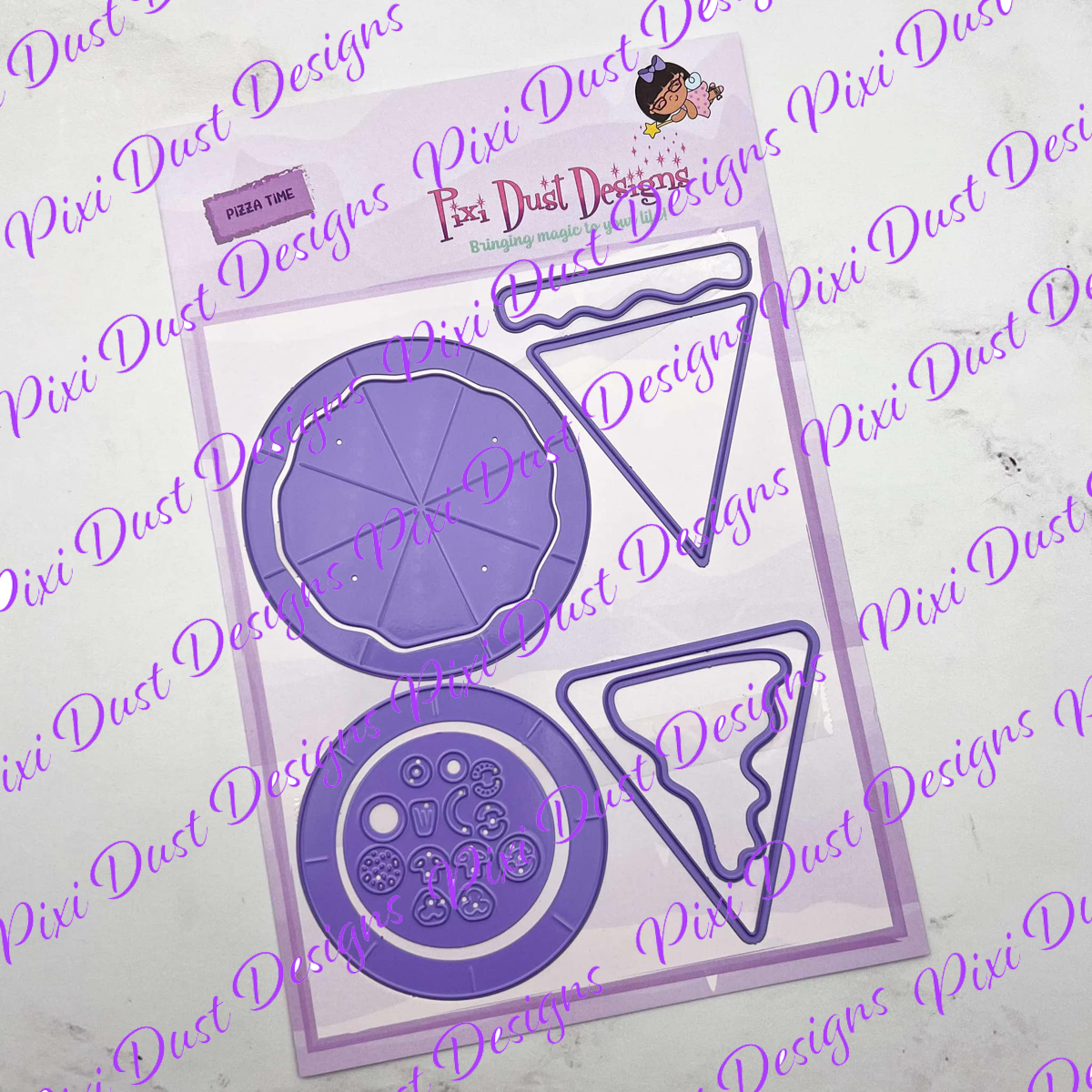 Pizza Time Die Set
