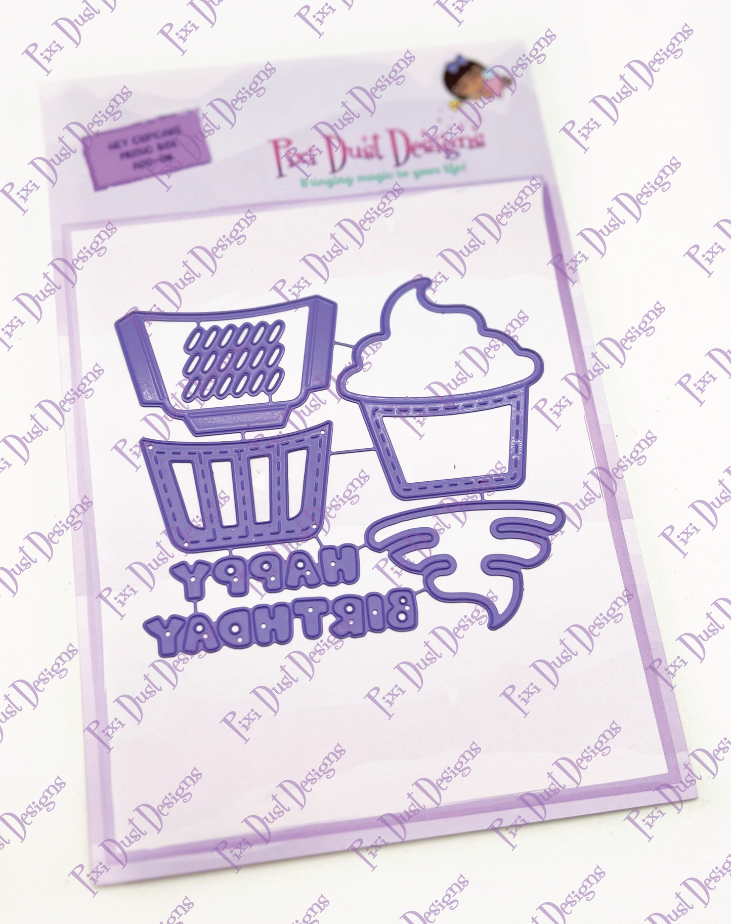 Hey Cupcake Music Box Add-On Die set