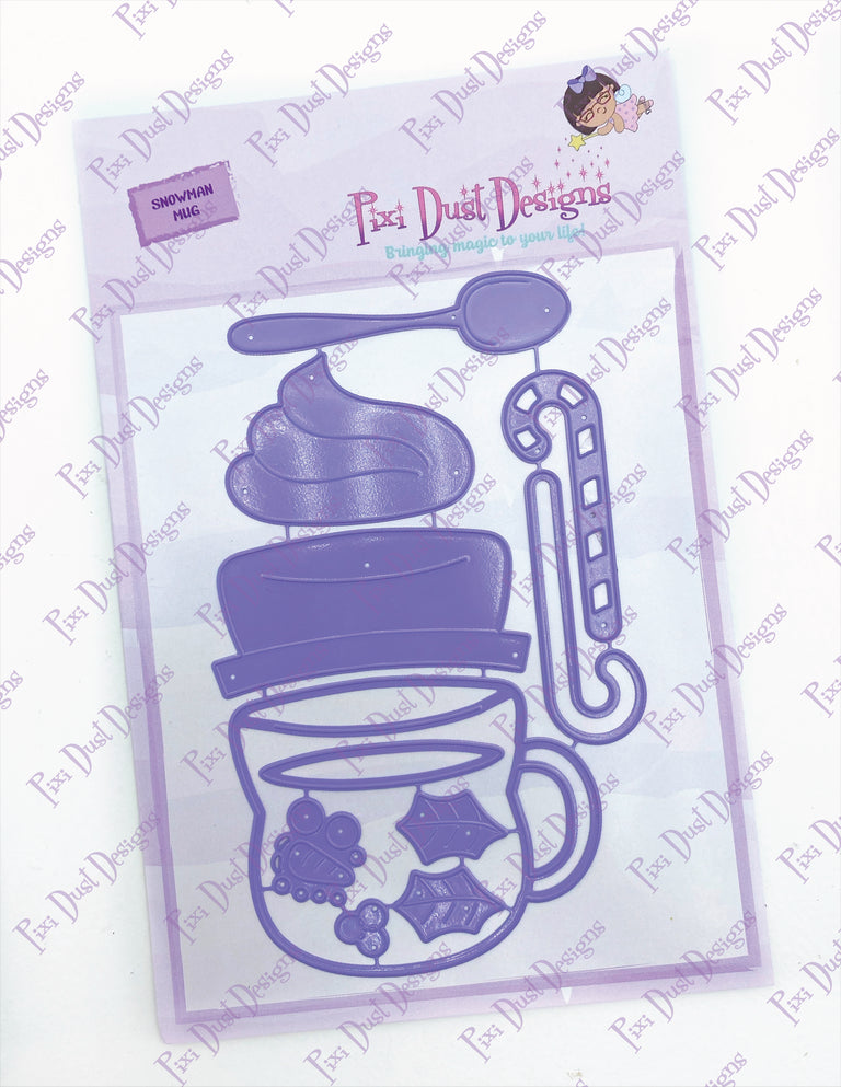 Snowman Mug die set