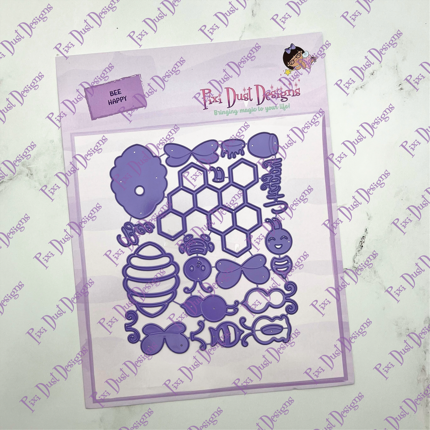 Bee Happy Die set