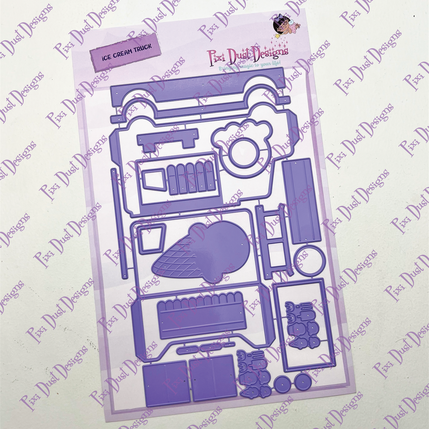Ice Cream Truck Die Set