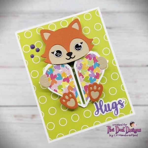 Fox Valentine Box die set