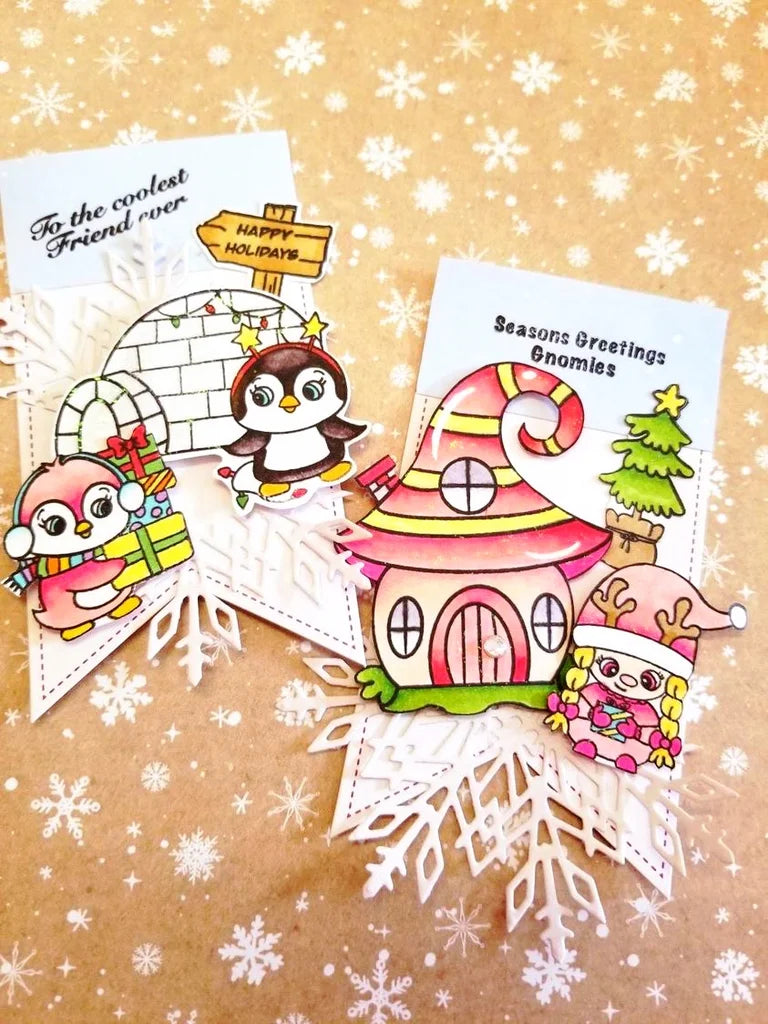 Winter Penguin Stamp set
