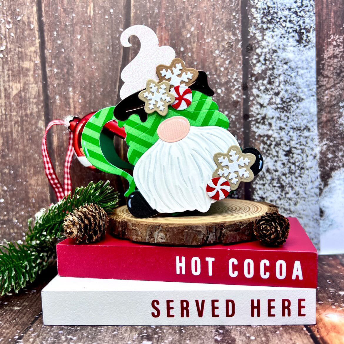 Christmas Gnome Mug Die Set