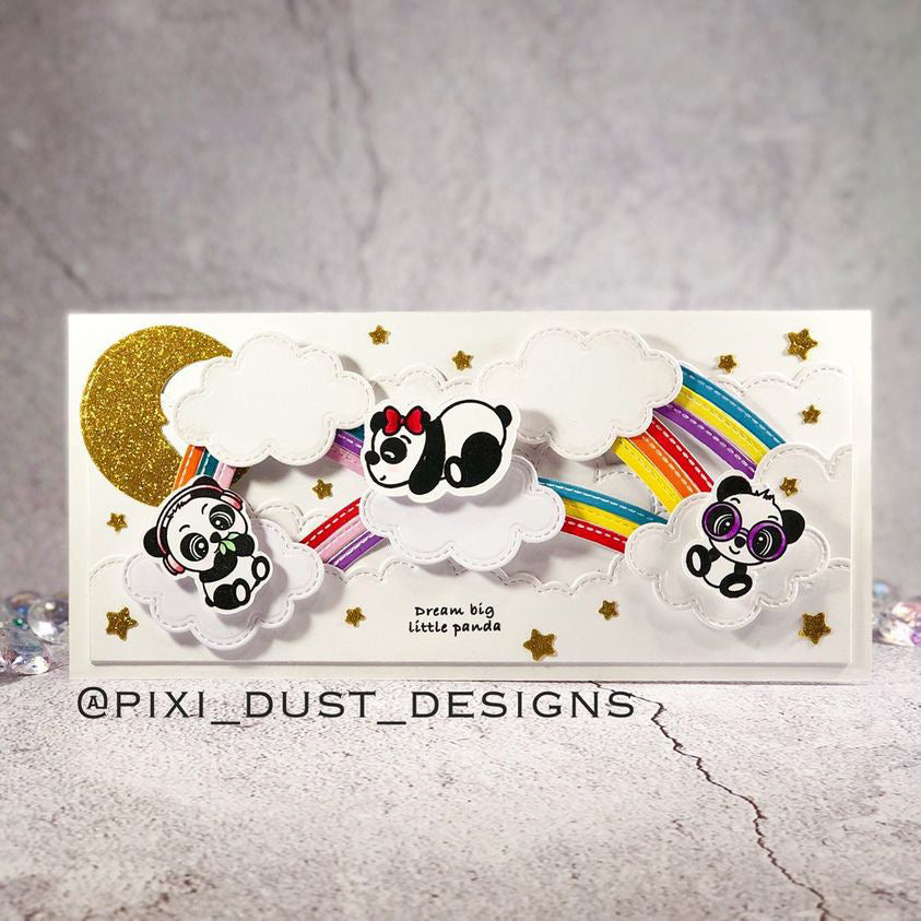 Pandastic stamp and Pixi cut Bundle
