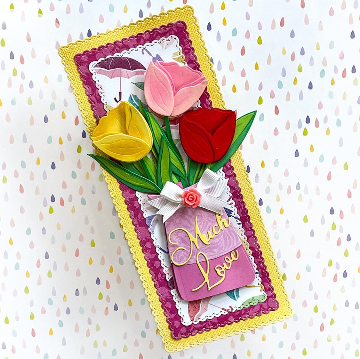 Tulips Die set