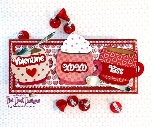 Valentine Sentiments Dies set