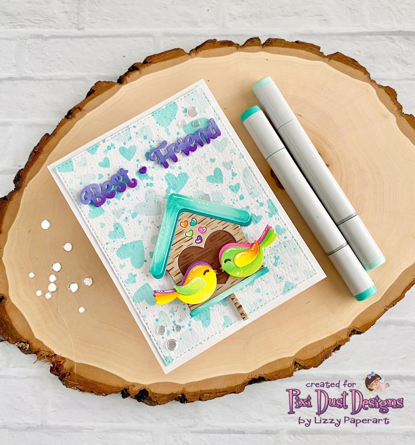 Owl Die set, Gnome Die set  Love Birds Die Set - Music Box die set Add-On Bundle