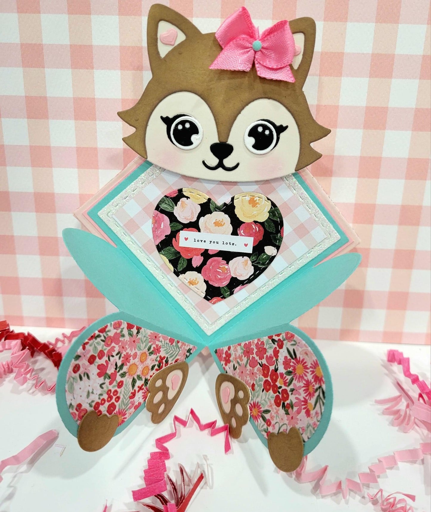 Fox Valentine Box die set