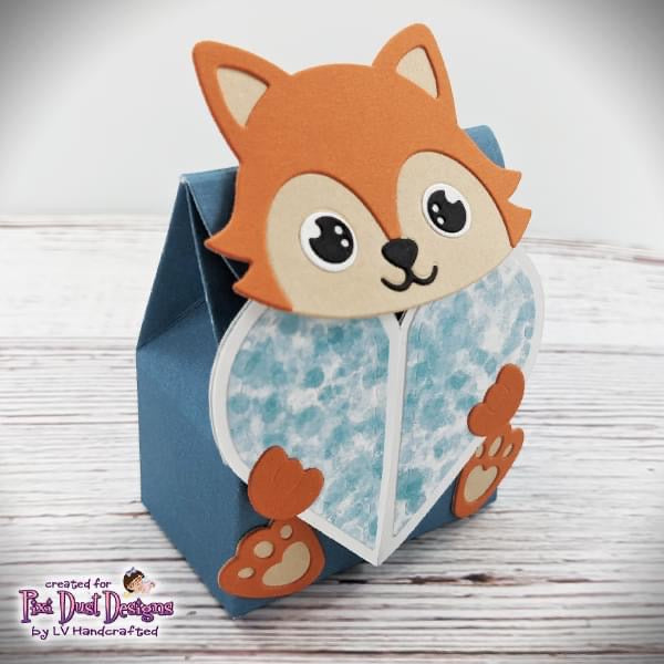 Fox Valentine Box die set