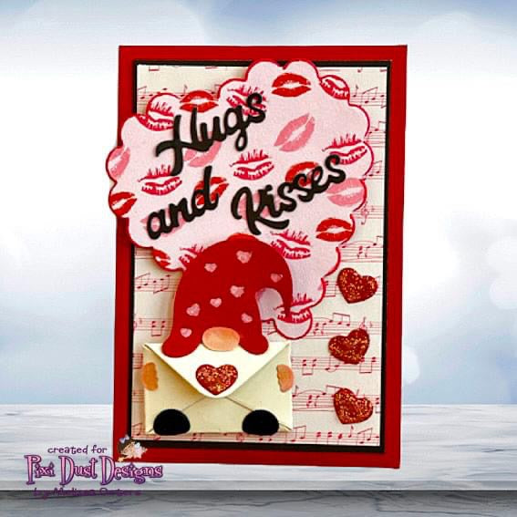 Love Gnome Music Box Add-on Die