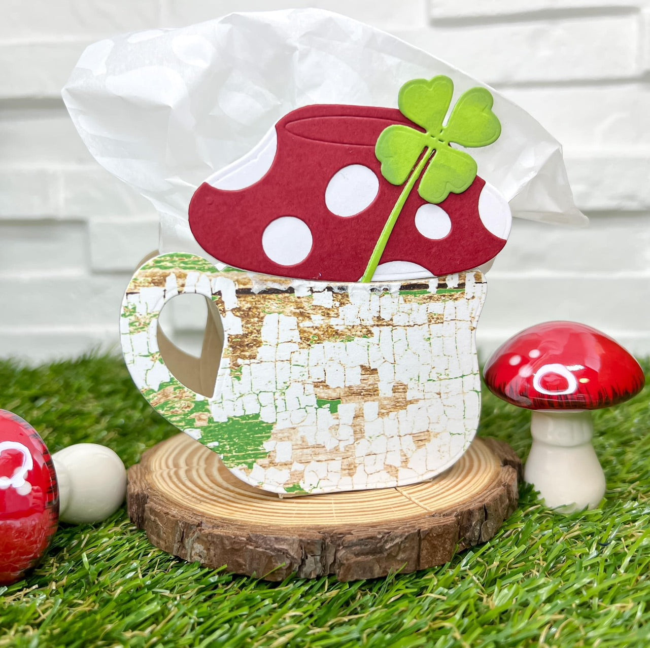 Mushroom Mug Die Set