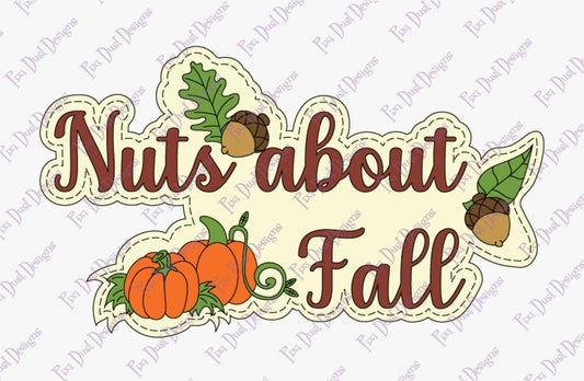 Nuts About Fall & Fall Into Autumn die sets