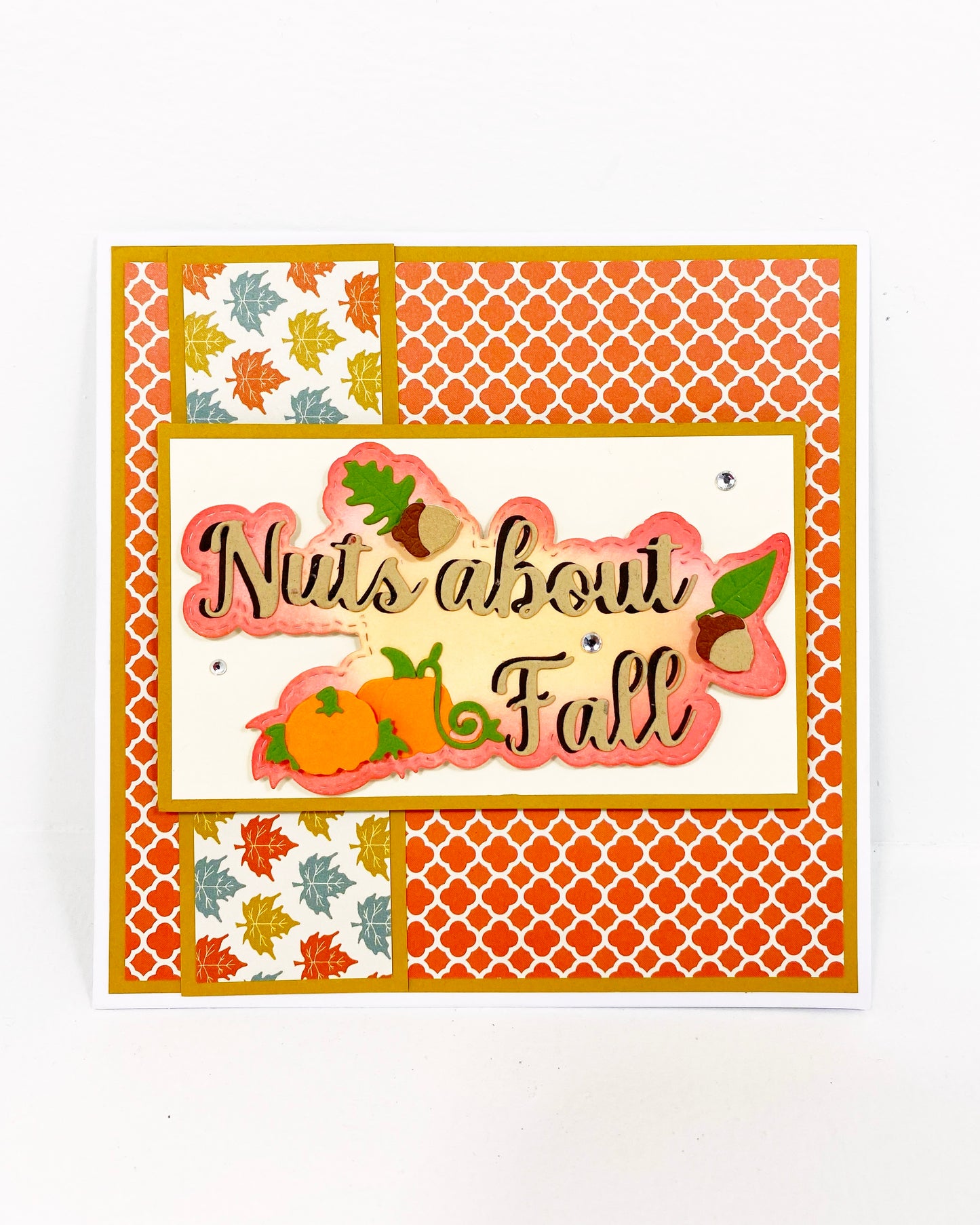 Nuts About Fall & Fall Into Autumn die sets