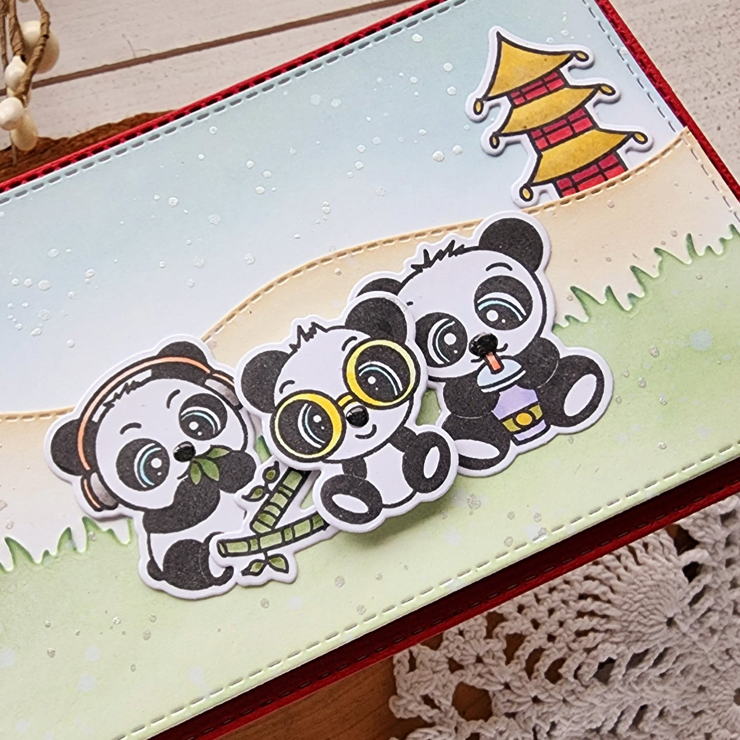 Pandastic stamp and Pixi cut Bundle