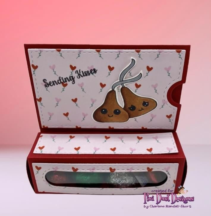 Kisses Box Gift Card Holder die set