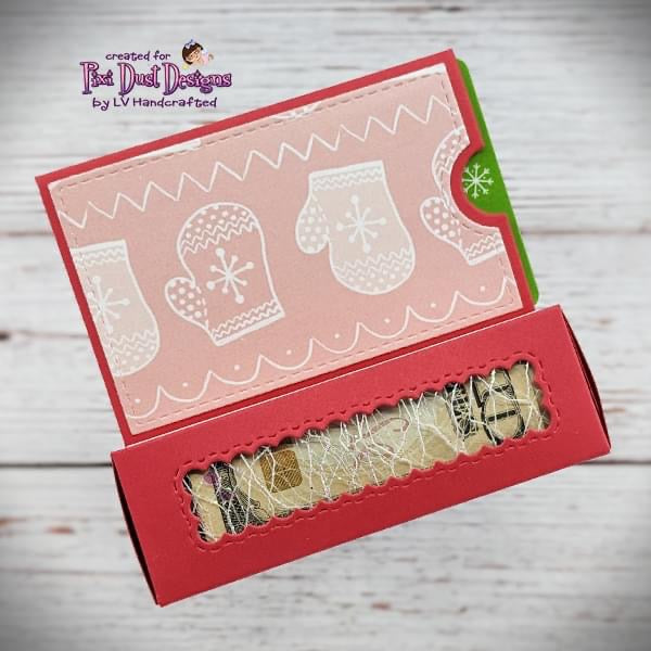 Kisses Box Gift Card Holder die set
