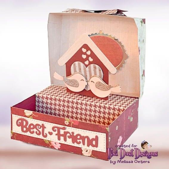 Owl Die set, Gnome Die set  Love Birds Die Set - Music Box die set Add-On Bundle
