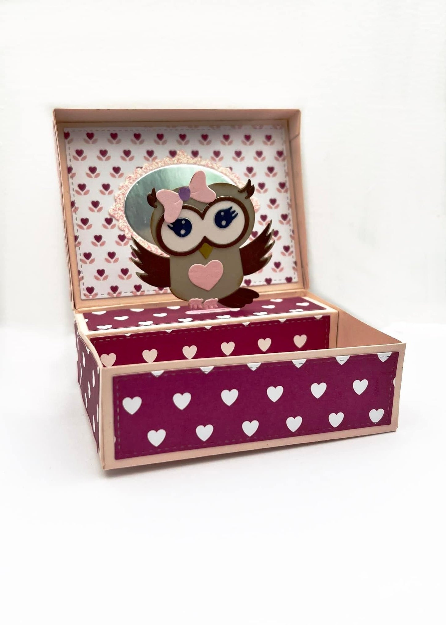 Owl Music Box Add-On Die set