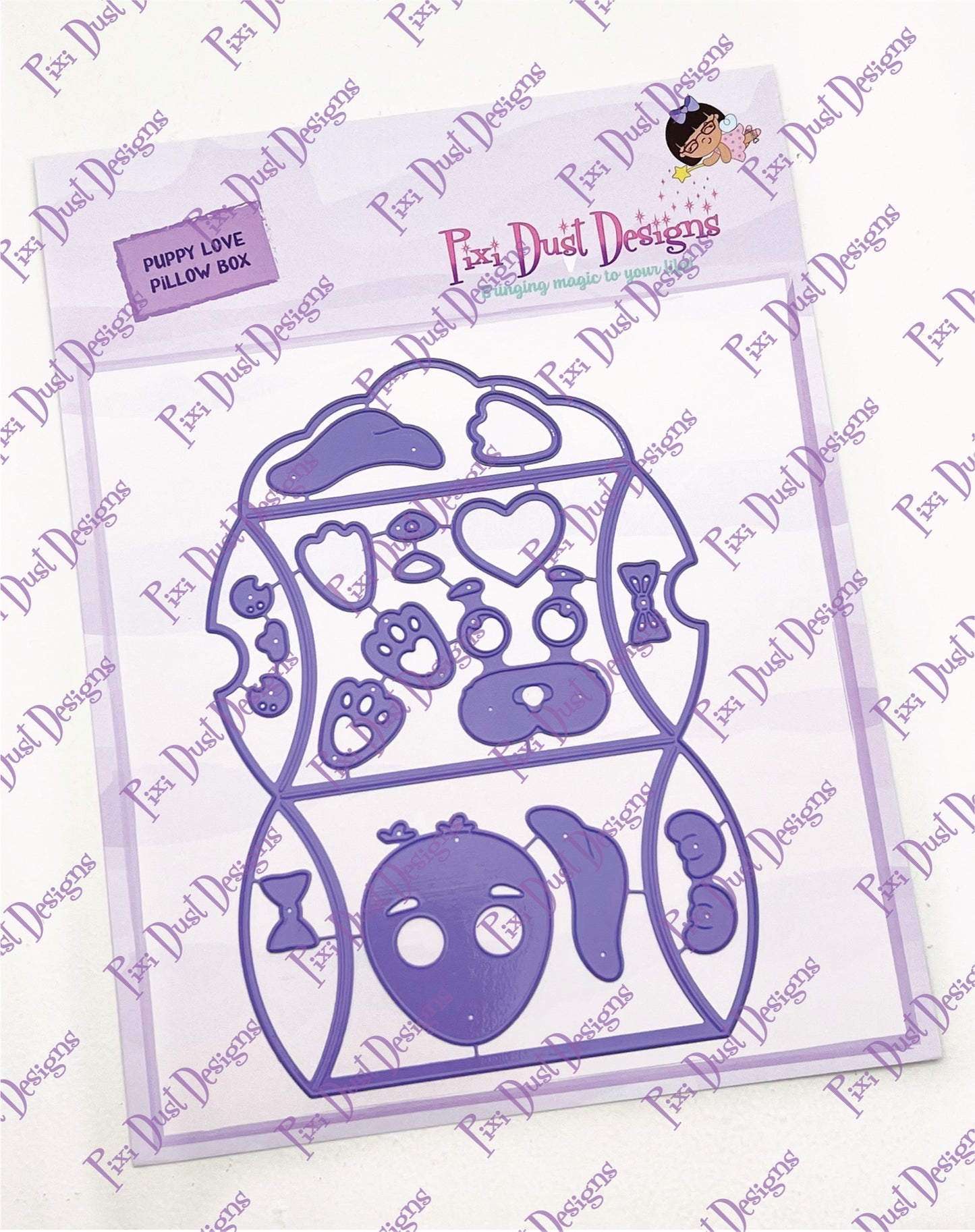 Puppy Love Pillow Box Die