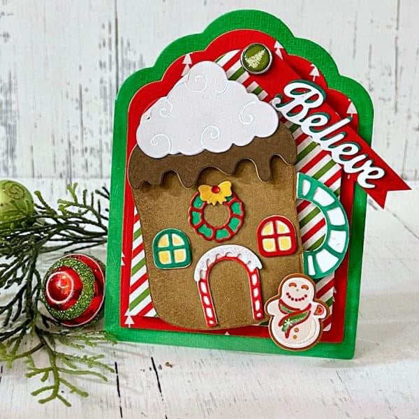 Gingerbread House Mug Die set