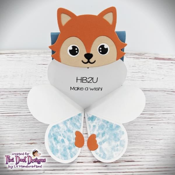 Fox Valentine Box die set