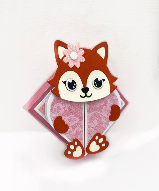 Fox Valentine Box die set