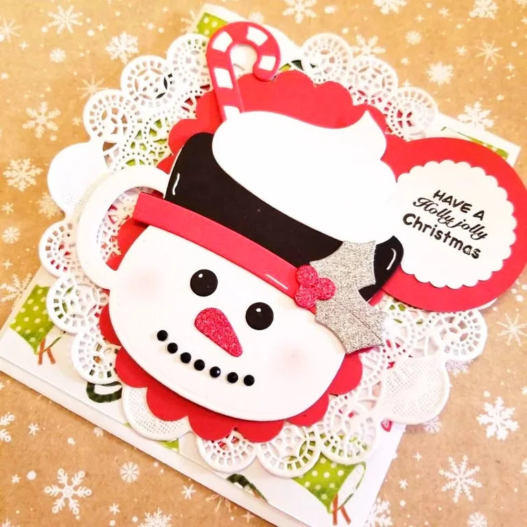 Snowman Mug die set